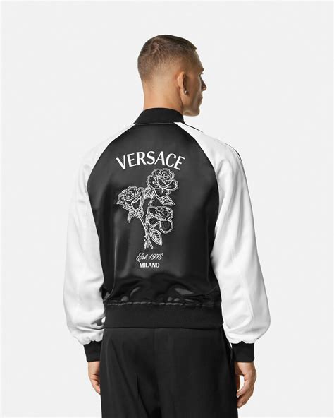 Versace Roses Bomber Jacket